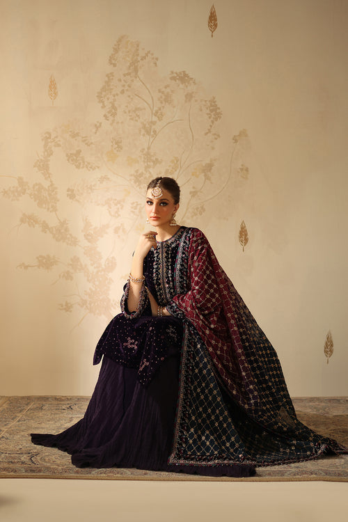 Baroque | Velvet 25 | UF-4319 by Baroque - Designer Dress  - Type : Ladies Clothes - Available at Libayah - 100% Original 