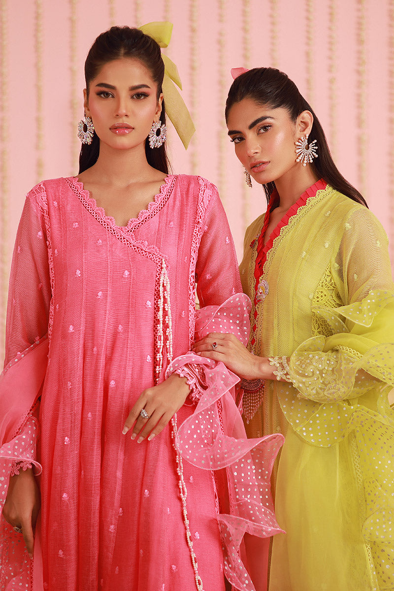 Chic Ophicial | Ruffles Collection | Pear Green Kalidar by Chic Ophicial - Designer Dress - Type: Ladies Clothes - Available at Libayah - 100% Original