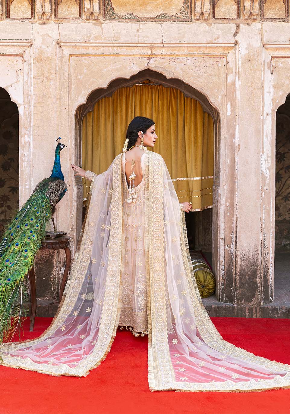Naaz – authentic Pakistani formal dress from the Zarqash Arzoo Festive Collection collection for women in the UK.