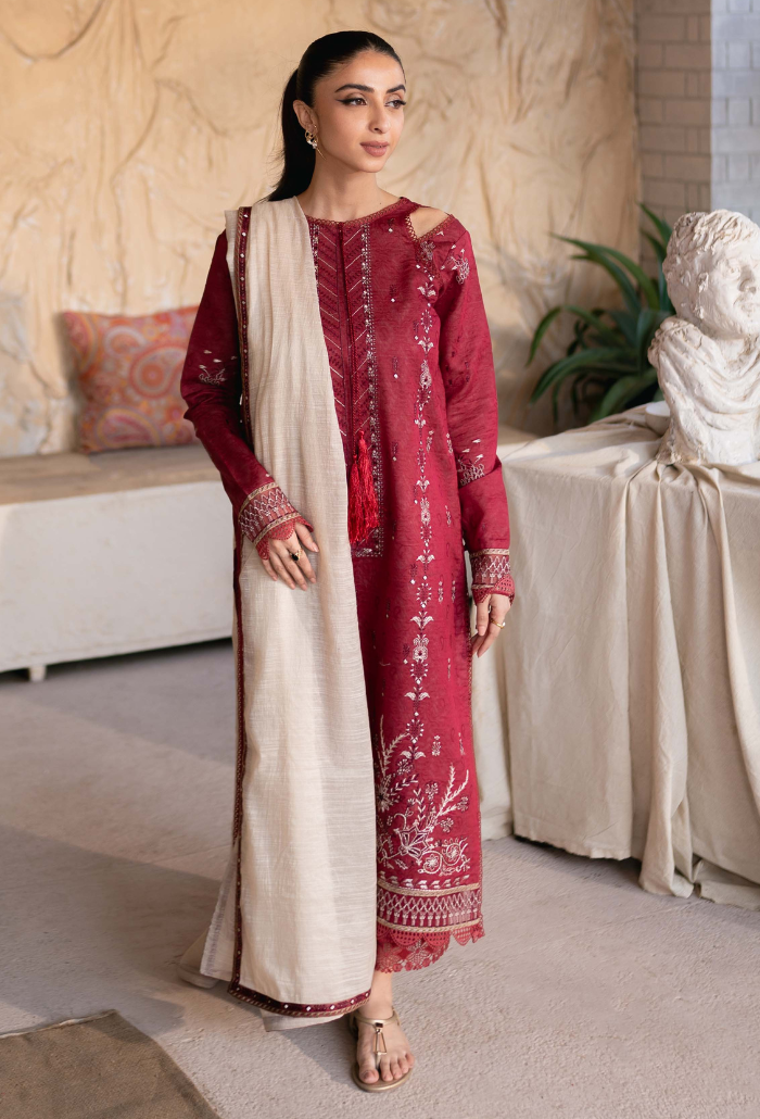 Humdum | Mirha Lawn 25 | Mirha - D01 by Humdum - Designer Dress - Type: Ladies Clothes - Available at Libayah - 100% Original