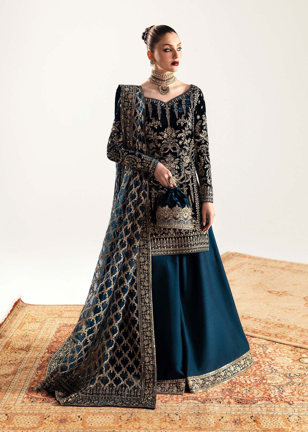 Kanwal Malik | Wedding Formals and Bridals | Nazmi by Kanwal Malik - Designer Dress - Type: Ladies Clothes - Available at Libayah - 100% Original