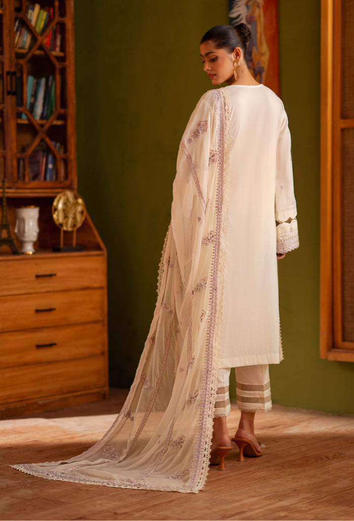 Humdum | Lala Rukh Lawn | Lalarukh - D09 by Humdum - Designer Dress - Type: Ladies Clothes - Available at Libayah - 100% Original