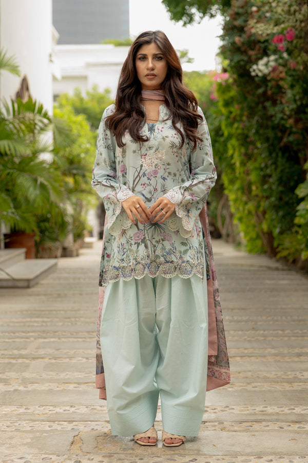 Shamaeel Ansari | Nazaakat Pret | Pastel Bloom by Shamaeel Ansari - Designer Dress  - Type : Ladies Clothes - Available at Libayah - 100% Original 