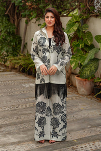 Shamaeel Ansari | Nazaakat Pret | Noir Blossom by Shamaeel Ansari - Designer Dress  - Type : Ladies Clothes - Available at Libayah - 100% Original 