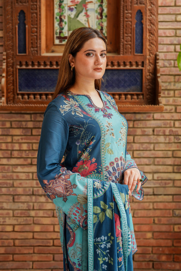 Shamaeel Ansari | Nazaakat Pret | Sky Enchant by Shamaeel Ansari - Designer Dress  - Type : Ladies Clothes - Available at Libayah - 100% Original 