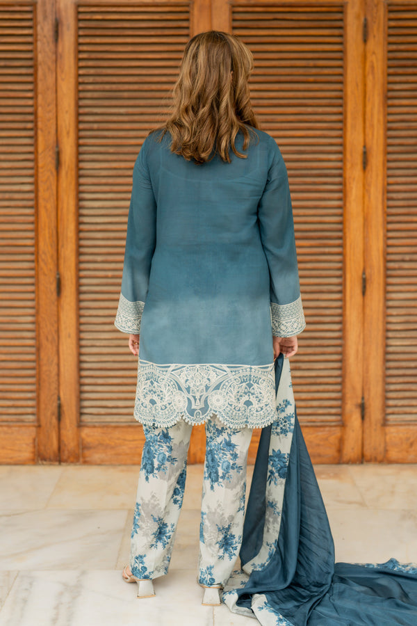 Shamaeel Ansari | Nazaakat Pret | Sapphire Grace by Shamaeel Ansari - Designer Dress  - Type : Ladies Clothes - Available at Libayah - 100% Original 