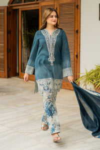 Shamaeel Ansari | Nazaakat Pret | Sapphire Grace by Shamaeel Ansari - Designer Dress  - Type : Ladies Clothes - Available at Libayah - 100% Original 
