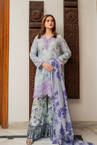 Shamaeel Ansari | Nazaakat Pret | Lilac Bloom by Shamaeel Ansari - Designer Dress  - Type : Ladies Clothes - Available at Libayah - 100% Original 
