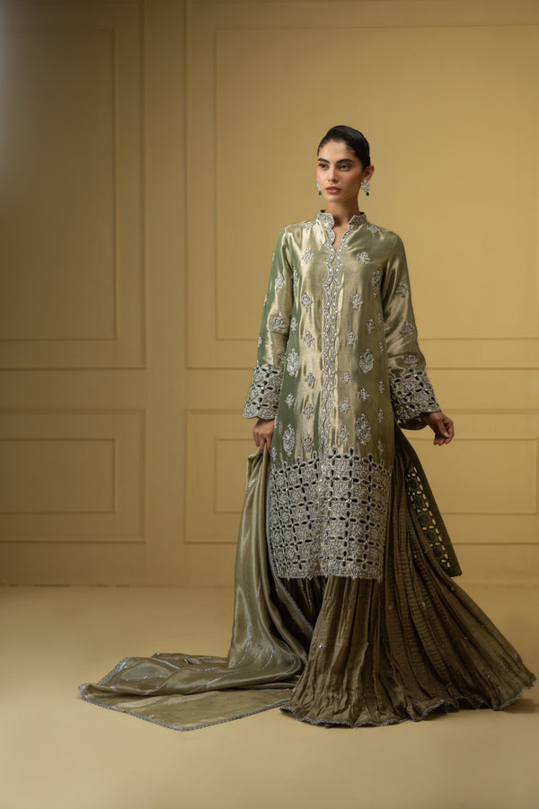Sana Abbas | Suvi Wedding Formals | ZAHA by Sana Abbas - Designer Dress  - Type : Ladies Clothes - Available at Libayah - 100% Original 