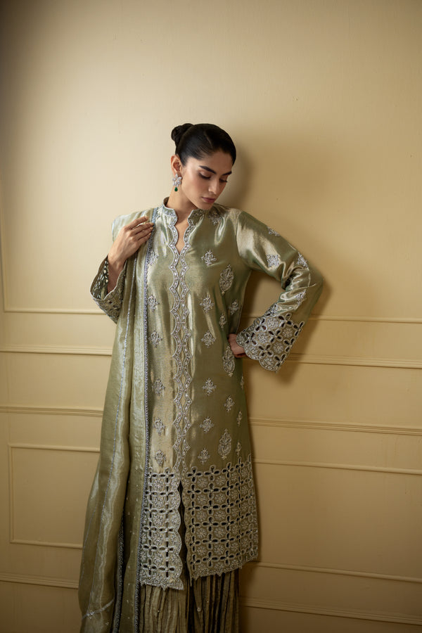 Sana Abbas | Suvi Wedding Formals | ZAHA by Sana Abbas - Designer Dress  - Type : Ladies Clothes - Available at Libayah - 100% Original 