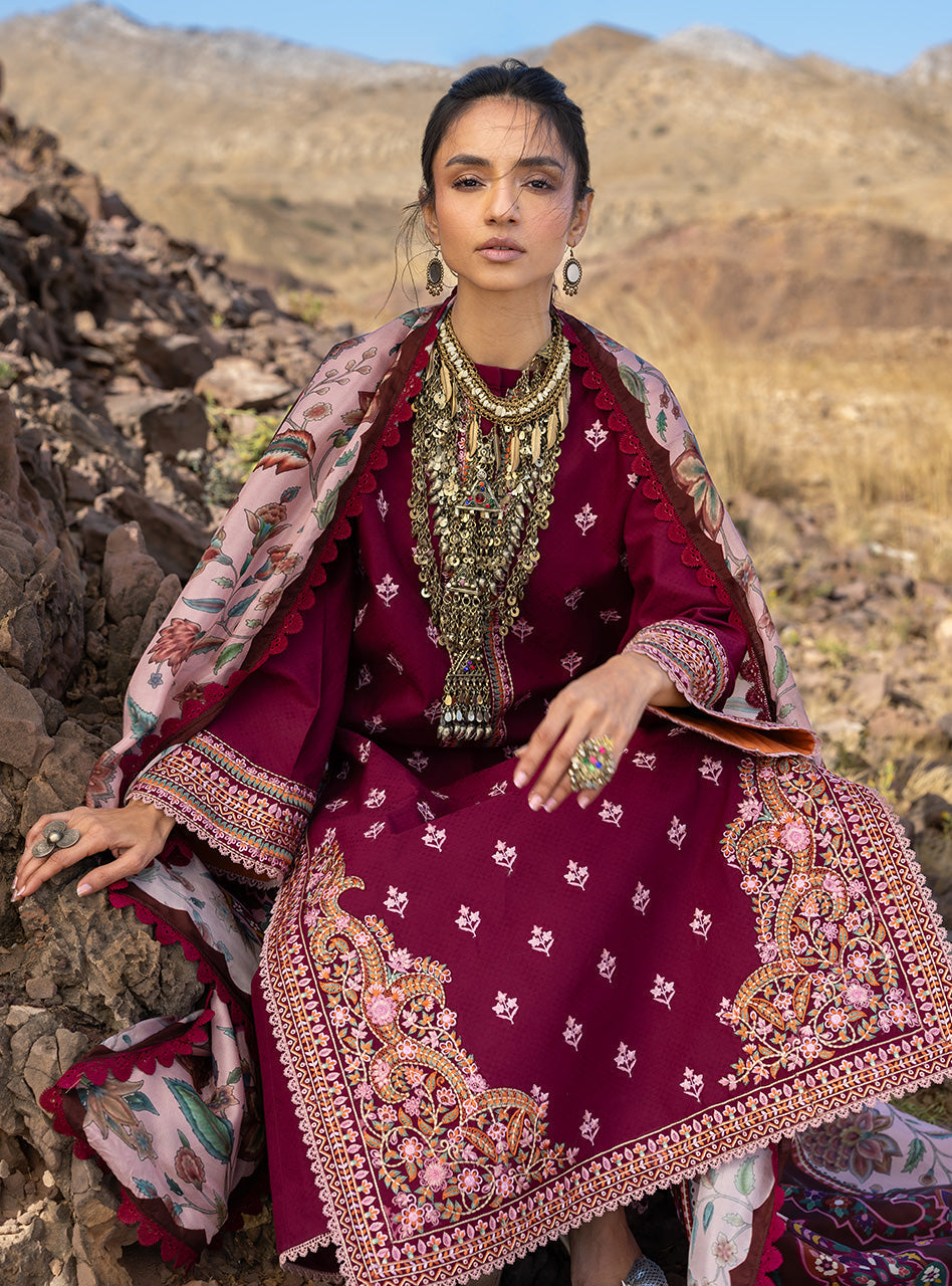 Zainab Chottani | Spring Summer Lawn 26 | Aylin by Zainab Chottani - Designer Dress - Type : Luxury Dress - Available at Libayah - 100% Original