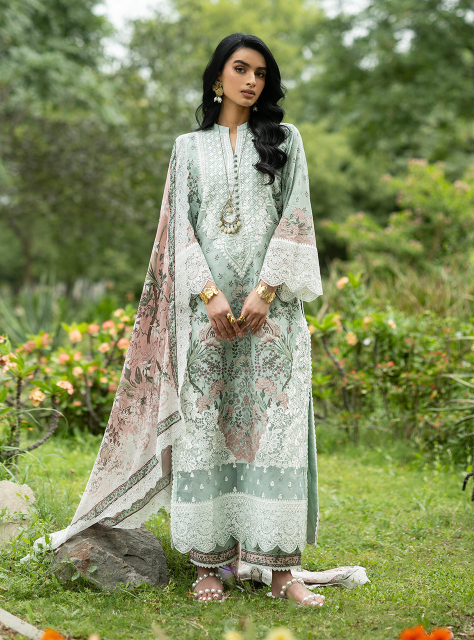 Zainab Chottani | Luxe Lawn 26 | Ivie - 13 by Zainab Chottani - Designer Dress  - Type : Ladies Clothes - Available at Libayah - 100% Original 