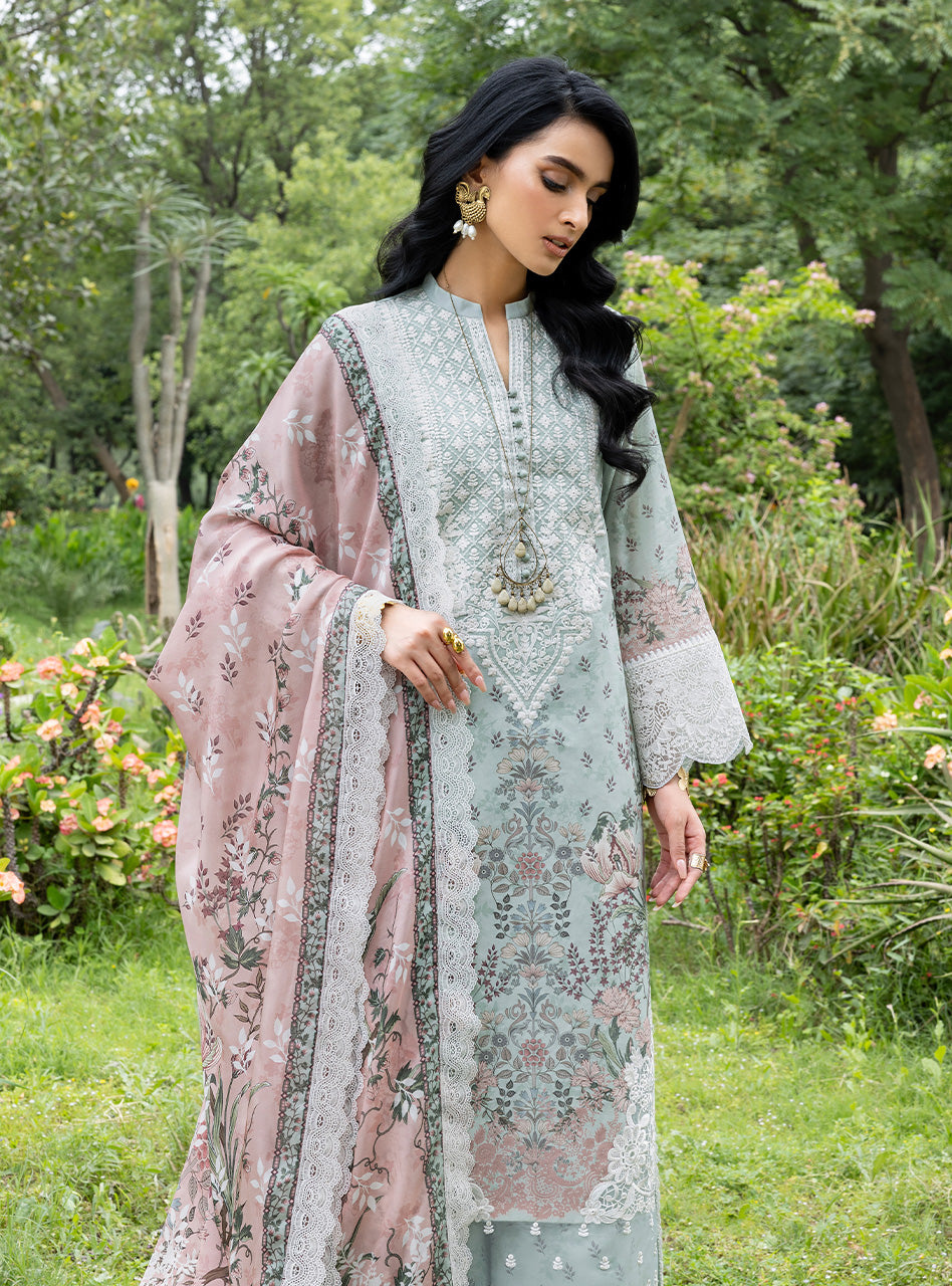 Zainab Chottani | Luxe Lawn 26 | Ivie - 13 by Zainab Chottani - Designer Dress  - Type : Ladies Clothes - Available at Libayah - 100% Original 