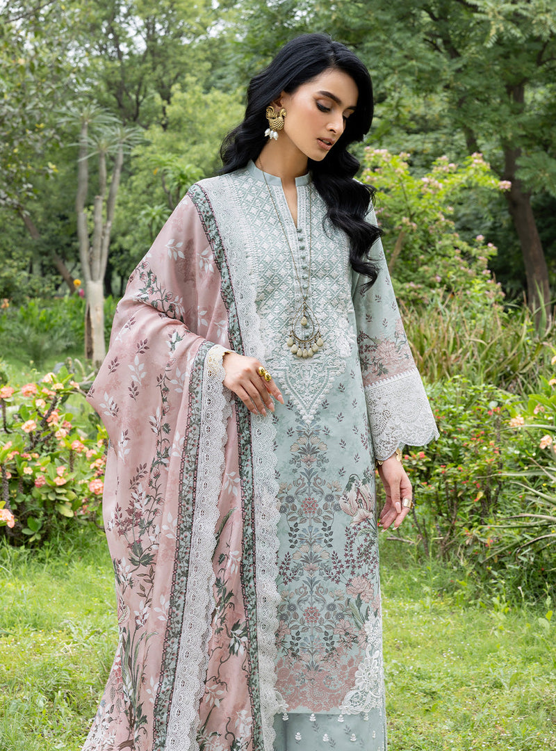 Zainab Chottani | Luxe Lawn 26 | Ivie - 13 by Zainab Chottani - Designer Dress  - Type : Ladies Clothes - Available at Libayah - 100% Original 