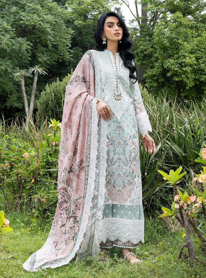 Zainab Chottani | Luxe Lawn 26 | Ivie - 13 by Zainab Chottani - Designer Dress  - Type : Ladies Clothes - Available at Libayah - 100% Original 