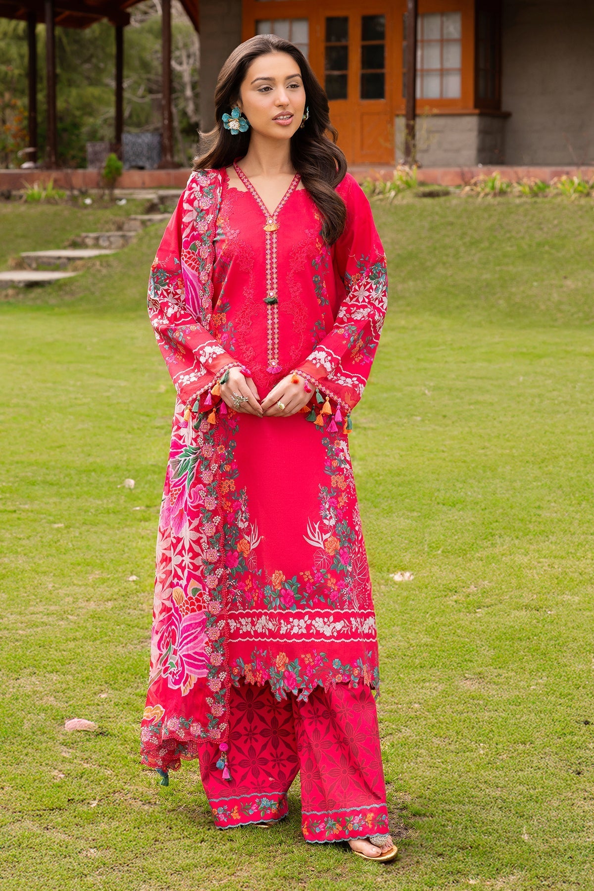 Charizma | Festive Edit | CRB6-09P by Charizma - Designer Dress  - Type : Ladies Clothes - Available at Libayah - 100% Original 