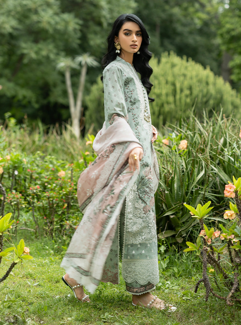 Zainab Chottani | Luxe Lawn 26 | Ivie - 13 by Zainab Chottani - Designer Dress  - Type : Ladies Clothes - Available at Libayah - 100% Original 