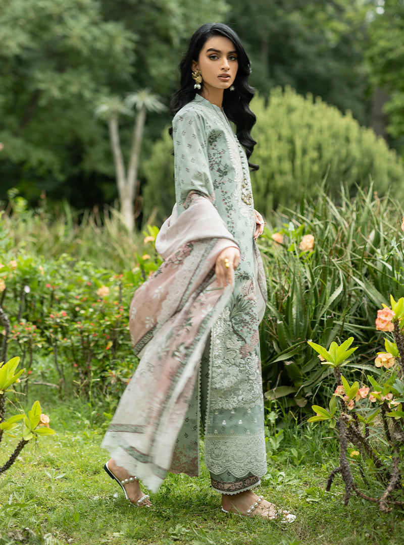 Zainab Chottani | Luxe Lawn 26 | Ivie - 13 by Zainab Chottani - Designer Dress  - Type : Ladies Clothes - Available at Libayah - 100% Original 