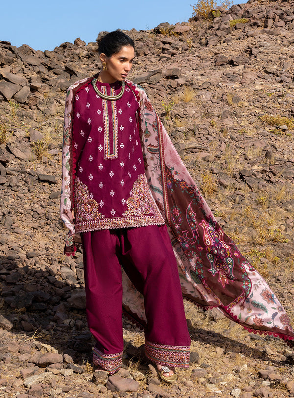 Zainab Chottani | Spring Summer Lawn 26 | Aylin by Zainab Chottani - Designer Dress - Type : Luxury Dress - Available at Libayah - 100% Original