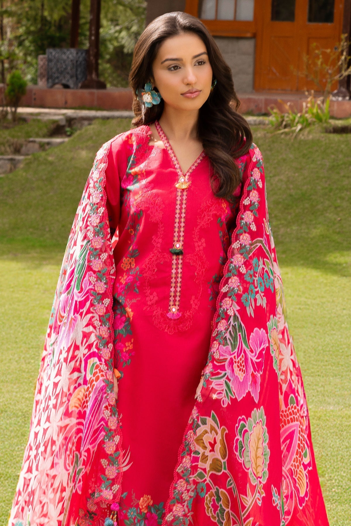 Charizma | Festive Edit | CRB6-09P by Charizma - Designer Dress  - Type : Ladies Clothes - Available at Libayah - 100% Original 