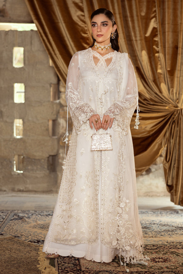 Qalamkar | Chiffon Edit | WC-03 ROISE by Qalamkar - Designer Dress  - Type : Ladies Clothes - Available at Libayah - 100% Original 