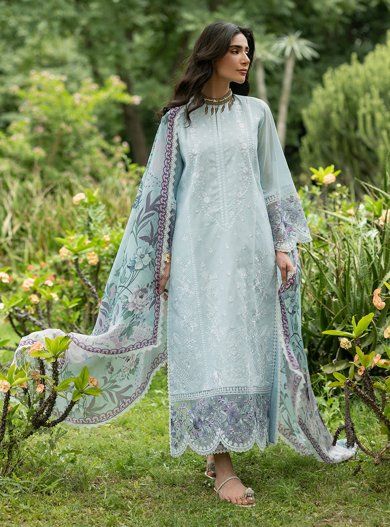 Zainab Chottani | Luxe Lawn 26 | Cove - 06 by Zainab Chottani - Designer Dress  - Type : Ladies Clothes - Available at Libayah - 100% Original 