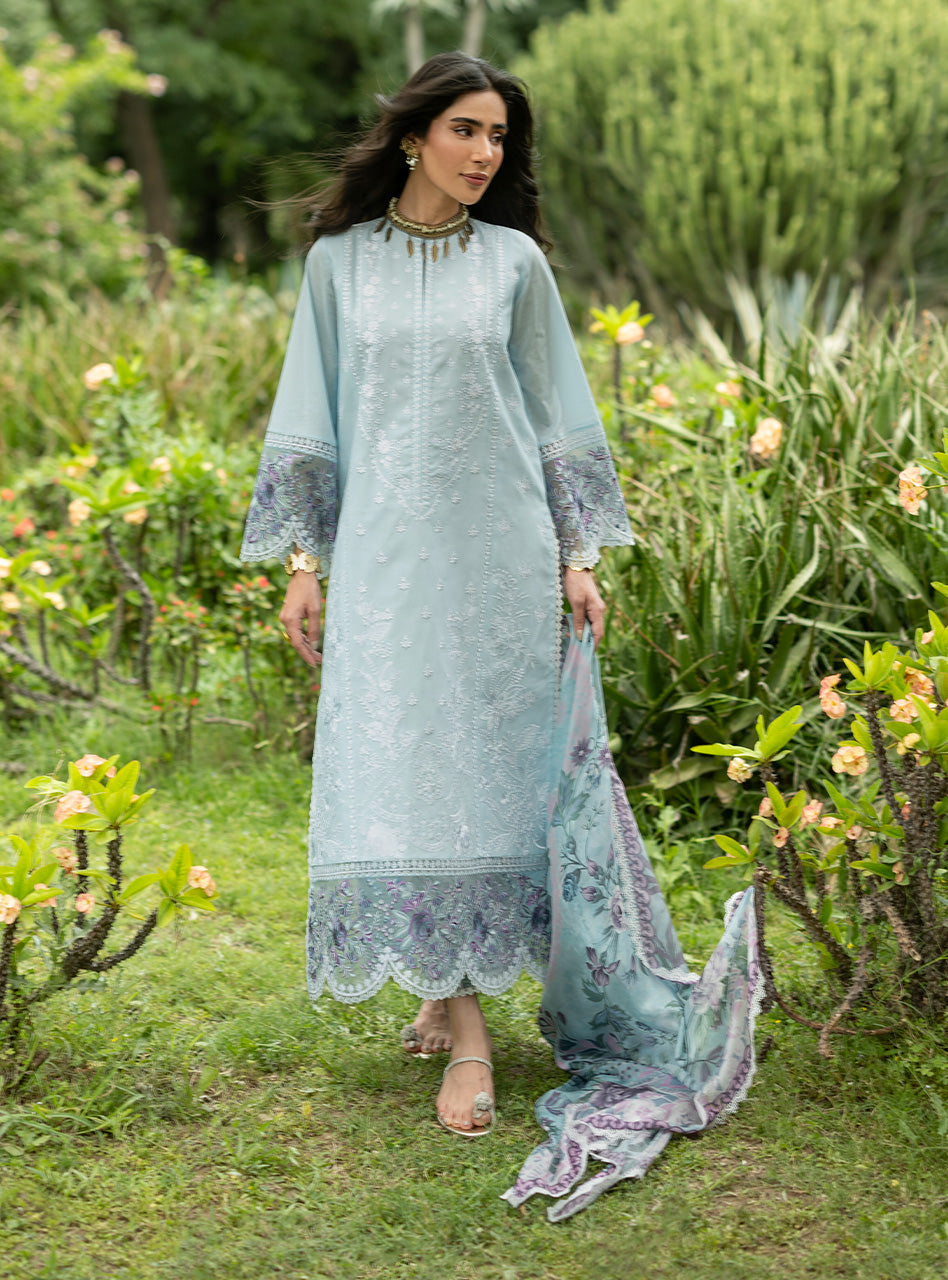 Zainab Chottani | Luxe Lawn 26 | Cove - 06 by Zainab Chottani - Designer Dress  - Type : Ladies Clothes - Available at Libayah - 100% Original 