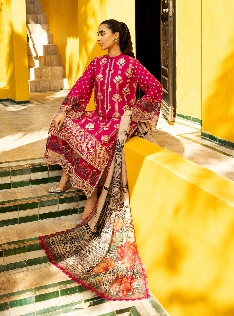 Zainab Chottani | Chikankari 25 | Aanya - 4B by Zainab Chottani - Designer Dress - Type: Ladies Clothes - Available at Libayah - 100% Original