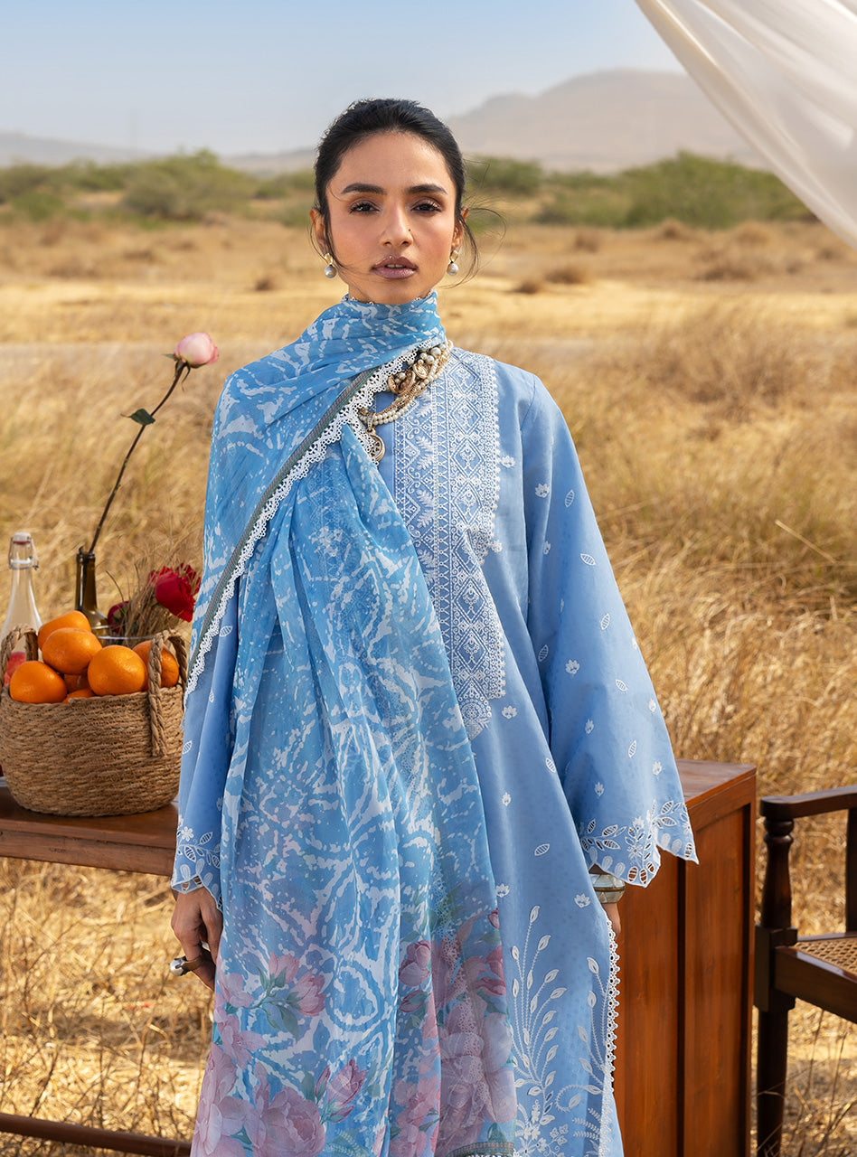 Zainab Chottani | Spring Summer Lawn 26 | Azule 05 by Zainab Chottani - Designer Dress - Type : Luxury Dress - Available at Libayah - 100% Original