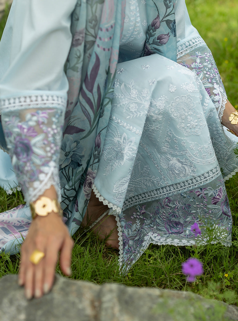 Zainab Chottani | Luxe Lawn 26 | Cove - 06 by Zainab Chottani - Designer Dress  - Type : Ladies Clothes - Available at Libayah - 100% Original 