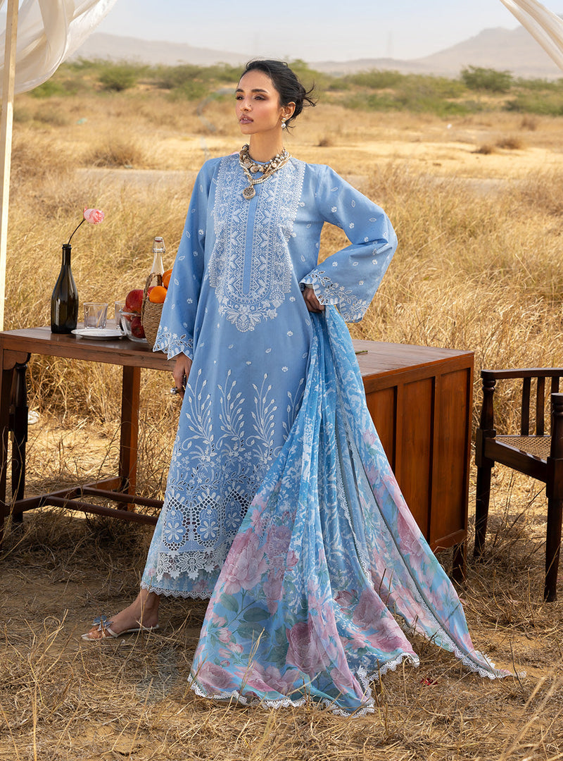Zainab Chottani | Spring Summer Lawn 26 | Azule 05 by Zainab Chottani - Designer Dress - Type : Luxury Dress - Available at Libayah - 100% Original