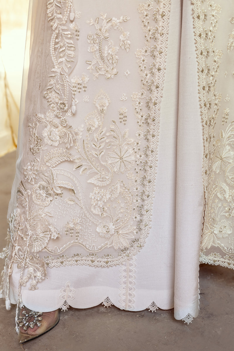 Qalamkar | Chiffon Edit | WC-03 ROISE by Qalamkar - Designer Dress  - Type : Ladies Clothes - Available at Libayah - 100% Original 