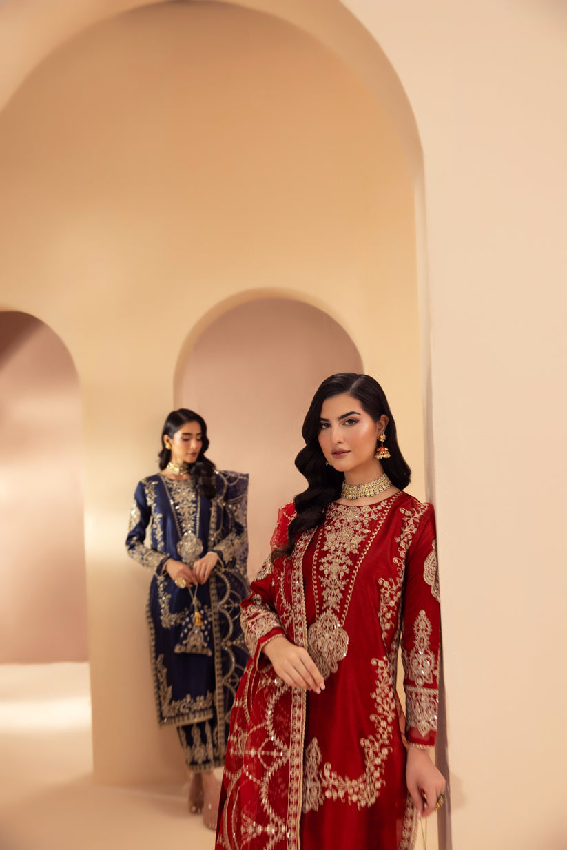 Mohagni | Heer Formals | MGS-28 by Mohagni - Designer Dress - Type: Ladies Clothes - Available at Libayah - 100% Original