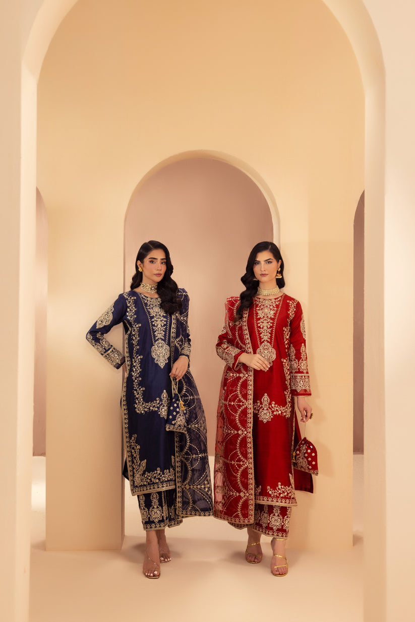 Mohagni | Heer Formals | MGS-27 by Mohagni - Designer Dress - Type: Ladies Clothes - Available at Libayah - 100% Original