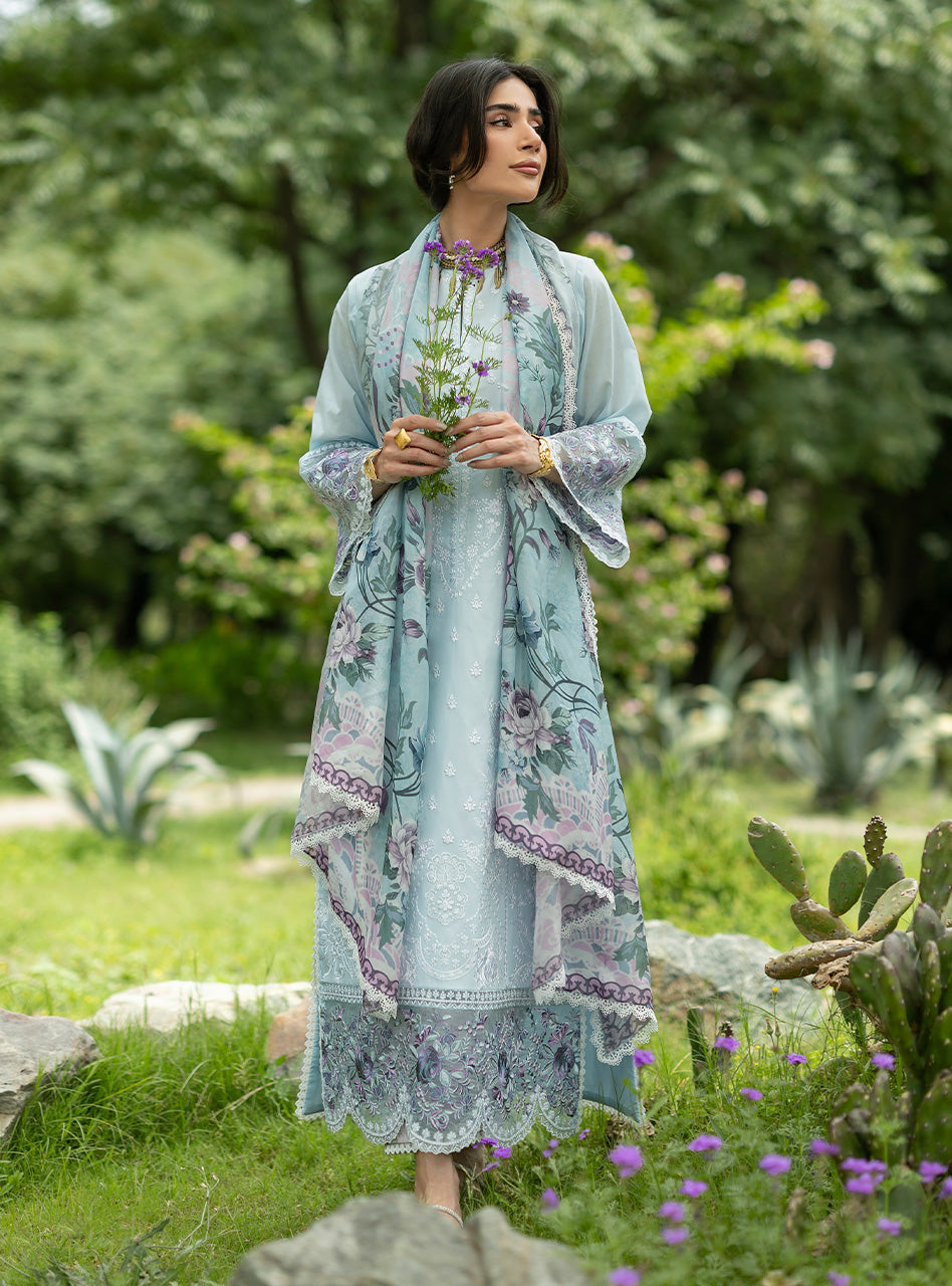 Zainab Chottani | Luxe Lawn 26 | Cove - 06 by Zainab Chottani - Designer Dress  - Type : Ladies Clothes - Available at Libayah - 100% Original 