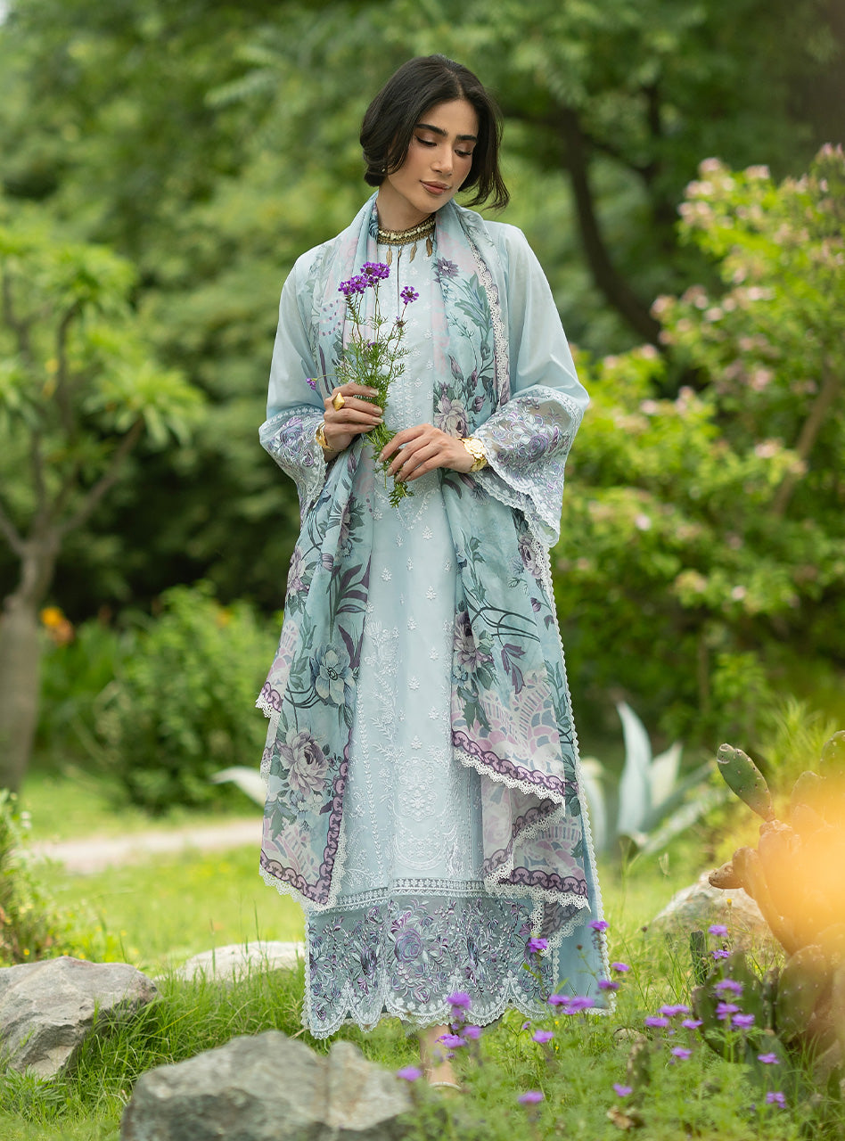 Zainab Chottani | Luxe Lawn 26 | Cove - 06 by Zainab Chottani - Designer Dress  - Type : Ladies Clothes - Available at Libayah - 100% Original 