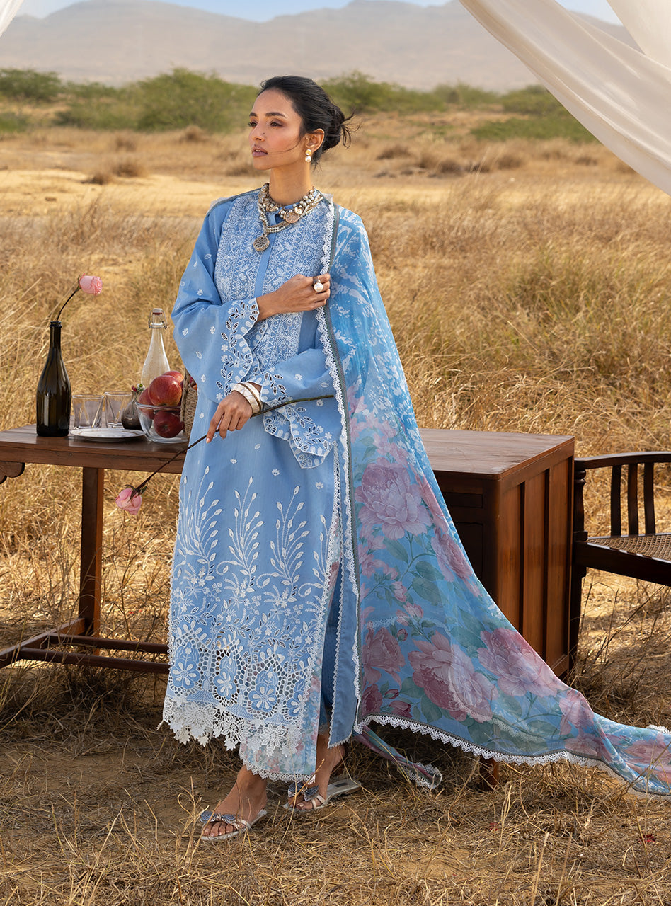 Zainab Chottani | Spring Summer Lawn 26 | Azule 05 by Zainab Chottani - Designer Dress - Type : Luxury Dress - Available at Libayah - 100% Original