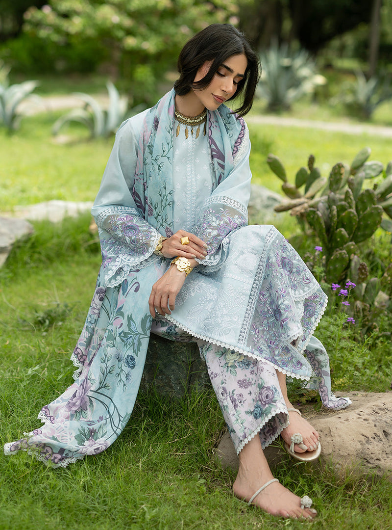 Zainab Chottani | Luxe Lawn 26 | Cove - 06 by Zainab Chottani - Designer Dress  - Type : Ladies Clothes - Available at Libayah - 100% Original 