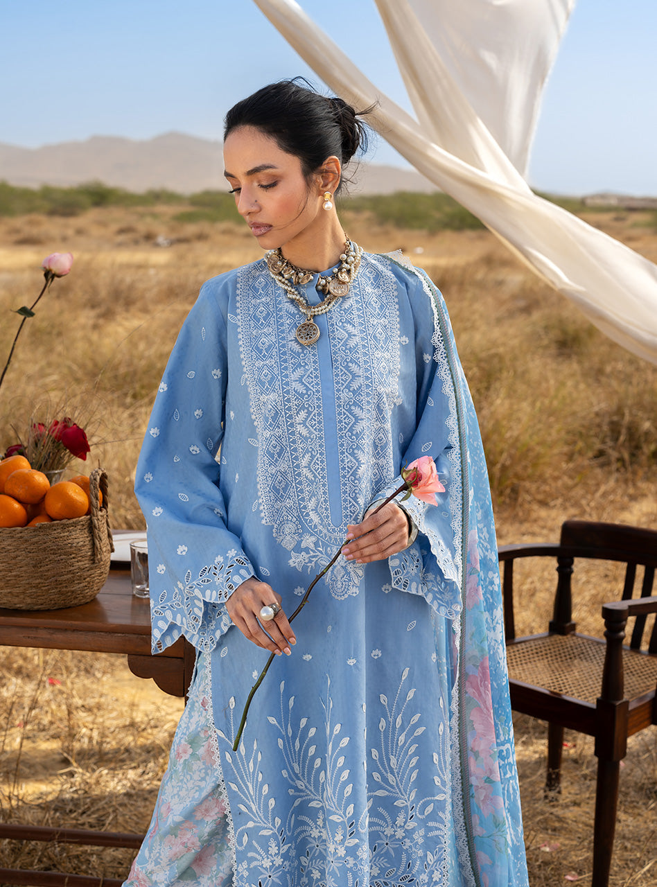 Zainab Chottani | Spring Summer Lawn 26 | Azule 05 by Zainab Chottani - Designer Dress - Type : Luxury Dress - Available at Libayah - 100% Original