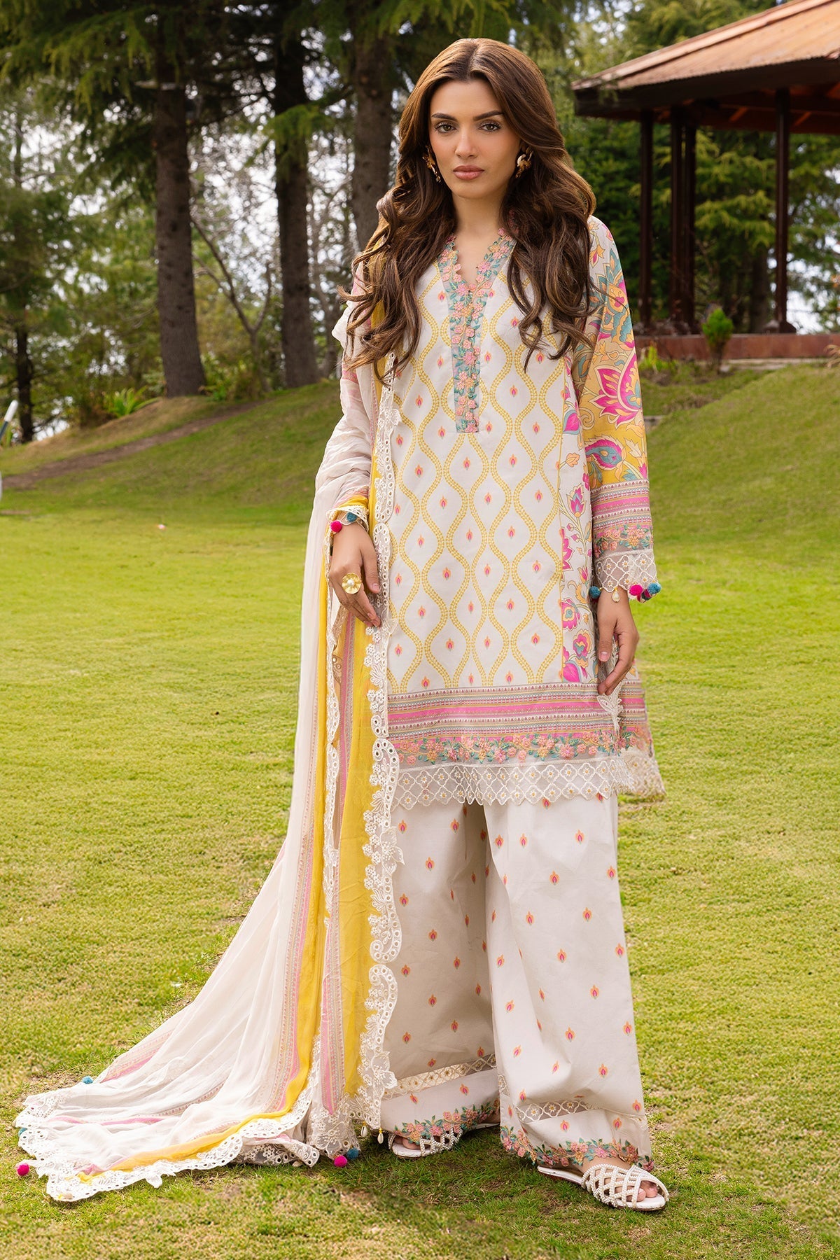 Charizma | Festive Edit | CRB6-10P by Charizma - Designer Dress  - Type : Ladies Clothes - Available at Libayah - 100% Original 