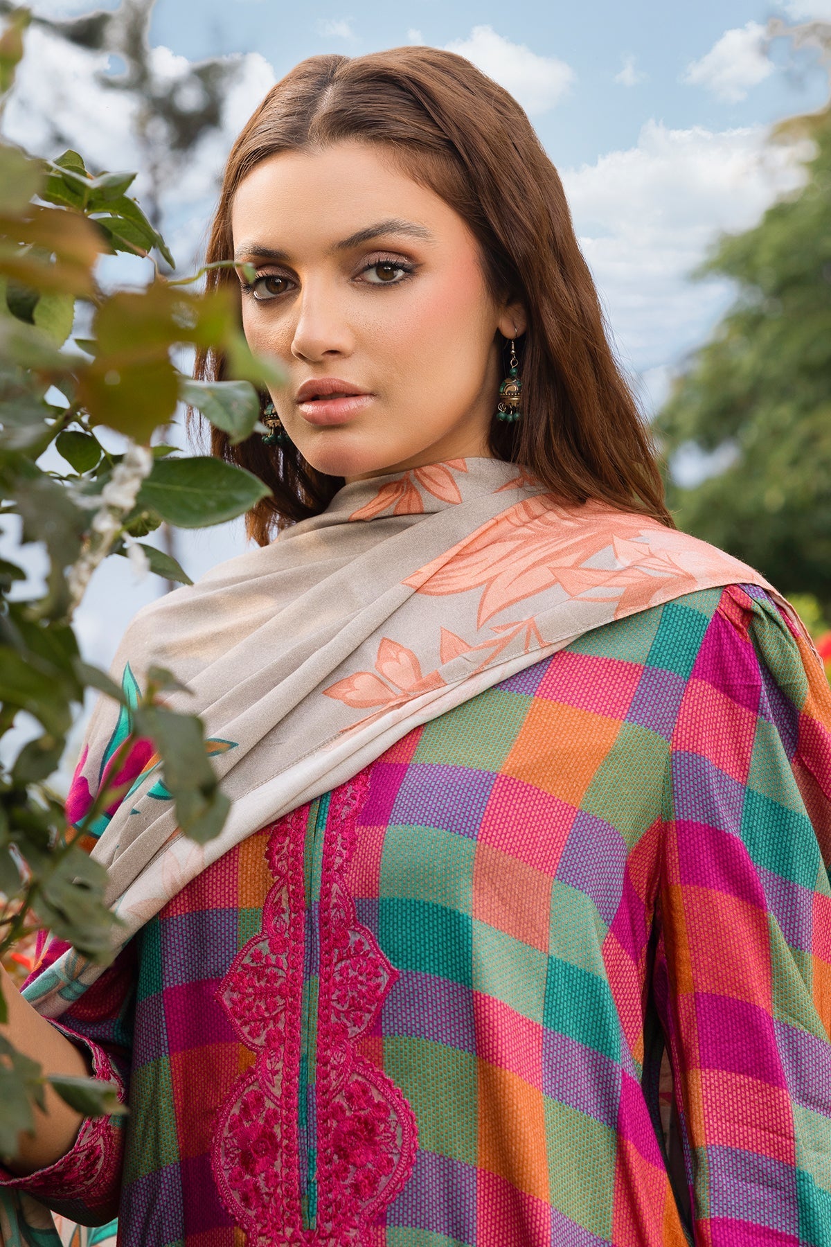 Charizma | Aniiq Embroidered Collection | STAPLE SHAWL ANW4-10 by Charizma - Designer Dress - Type: Casuals - Available at Libayah - 100% Original