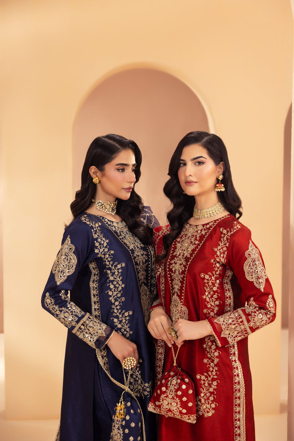 Mohagni | Heer Formals | MGS-28 by Mohagni - Designer Dress - Type: Ladies Clothes - Available at Libayah - 100% Original