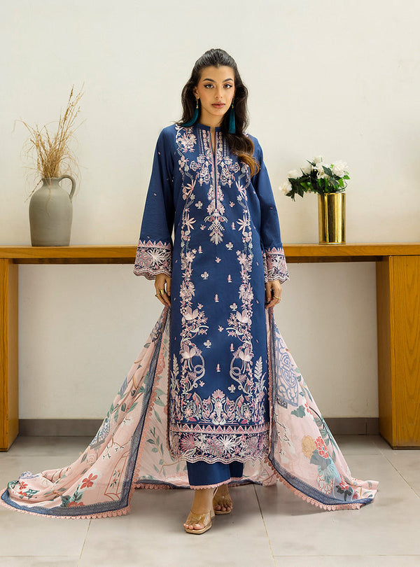 Zainab Chottani | Tahra Lawn 25 | Elisa by Zainab Chottani - Designer Dress - Type: Ladies Clothes - Available at Libayah - 100% Original