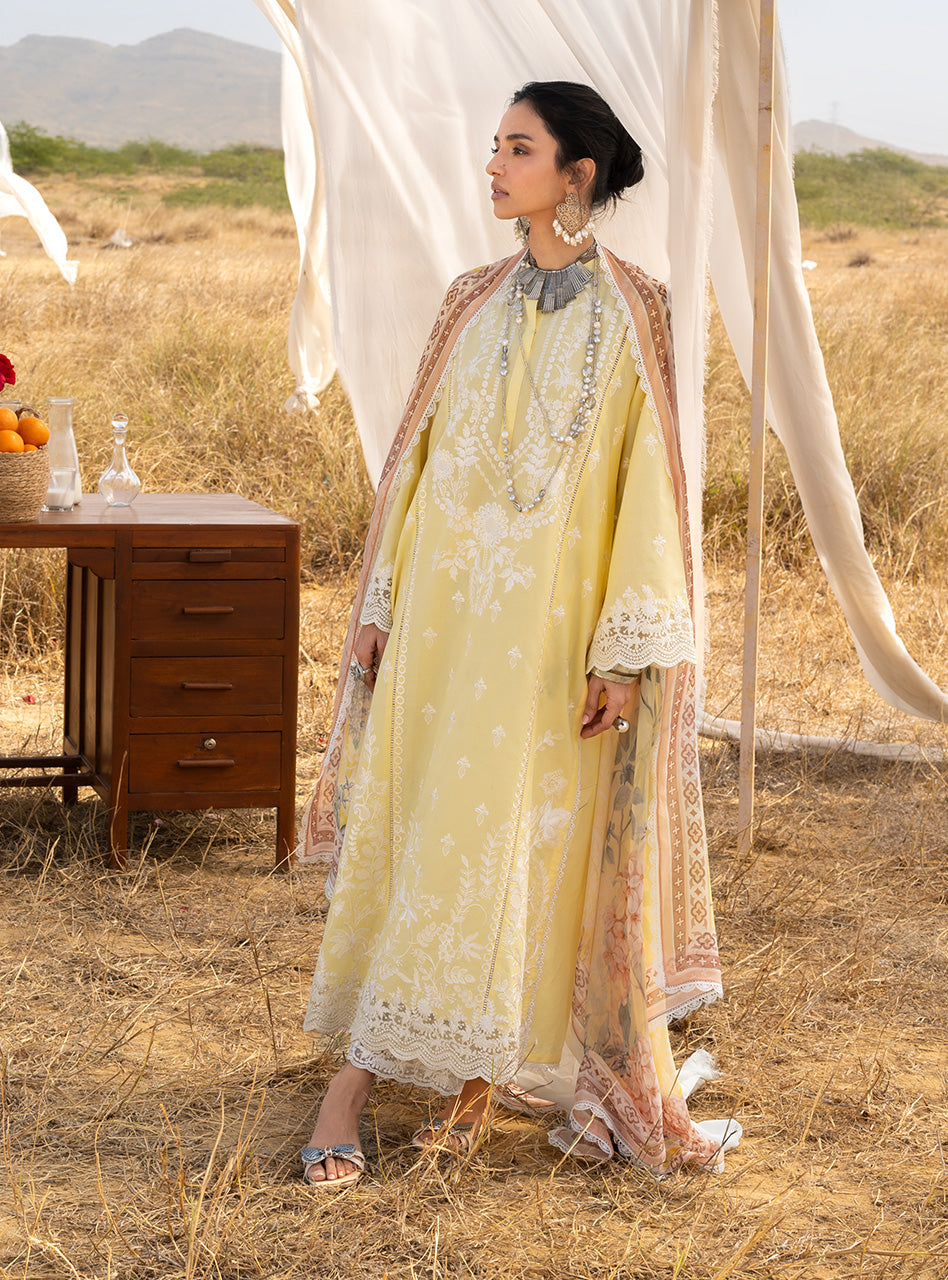 Zainab Chottani | Spring Summer Lawn 26 | Mahyr 04 by Zainab Chottani - Designer Dress - Type : Luxury Dress - Available at Libayah - 100% Original