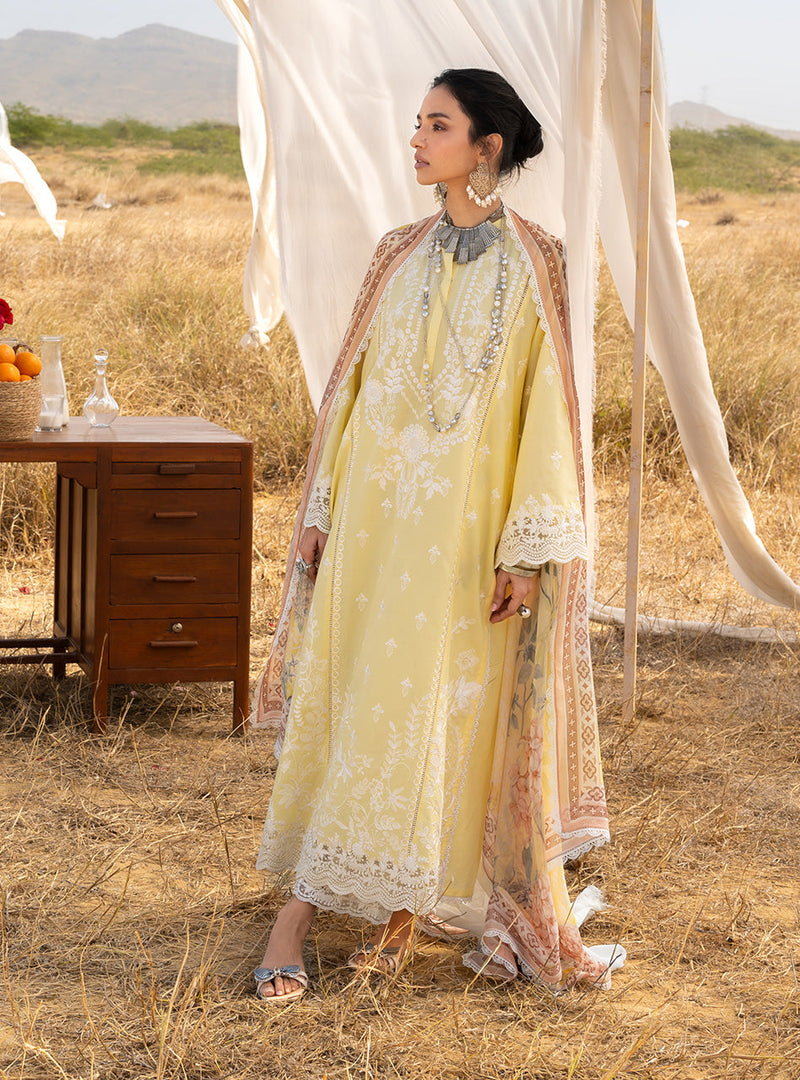 Zainab Chottani | Spring Summer Lawn 26 | Mahyr 04 by Zainab Chottani - Designer Dress - Type : Luxury Dress - Available at Libayah - 100% Original