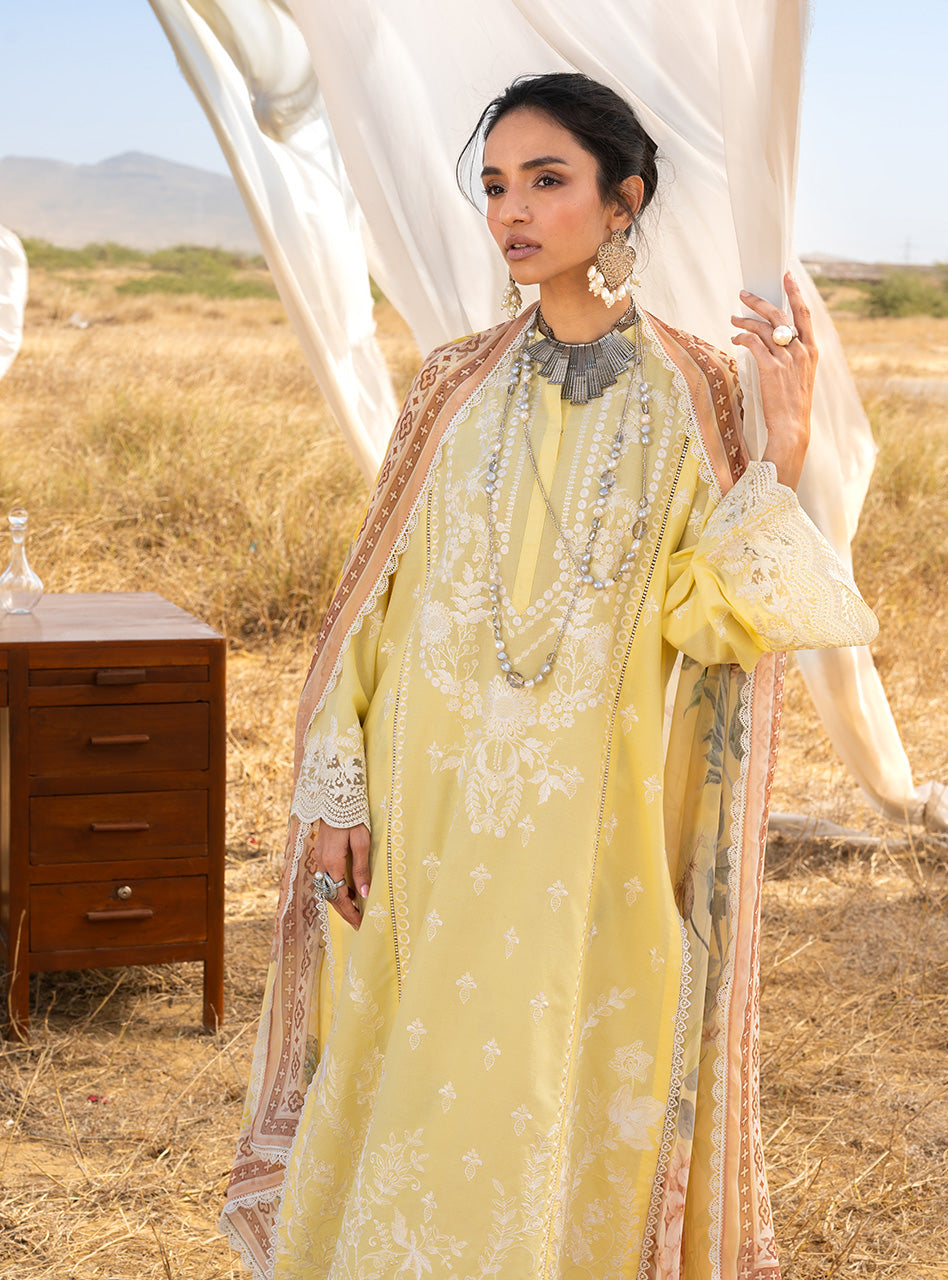 Zainab Chottani | Spring Summer Lawn 26 | Mahyr 04 by Zainab Chottani - Designer Dress - Type : Luxury Dress - Available at Libayah - 100% Original