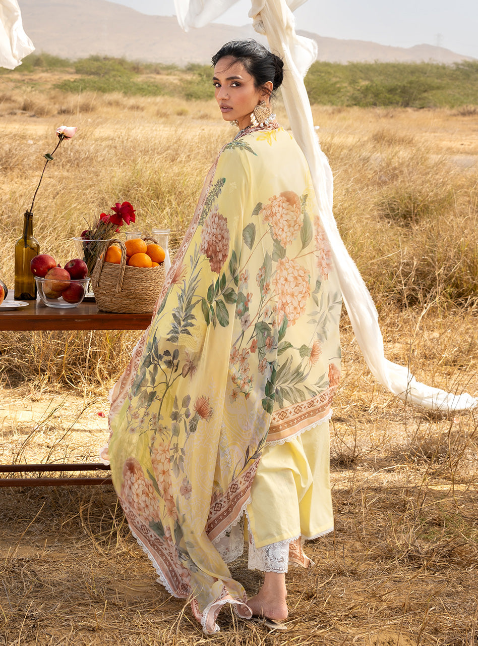 Zainab Chottani | Spring Summer Lawn 26 | Mahyr 04 by Zainab Chottani - Designer Dress - Type : Luxury Dress - Available at Libayah - 100% Original