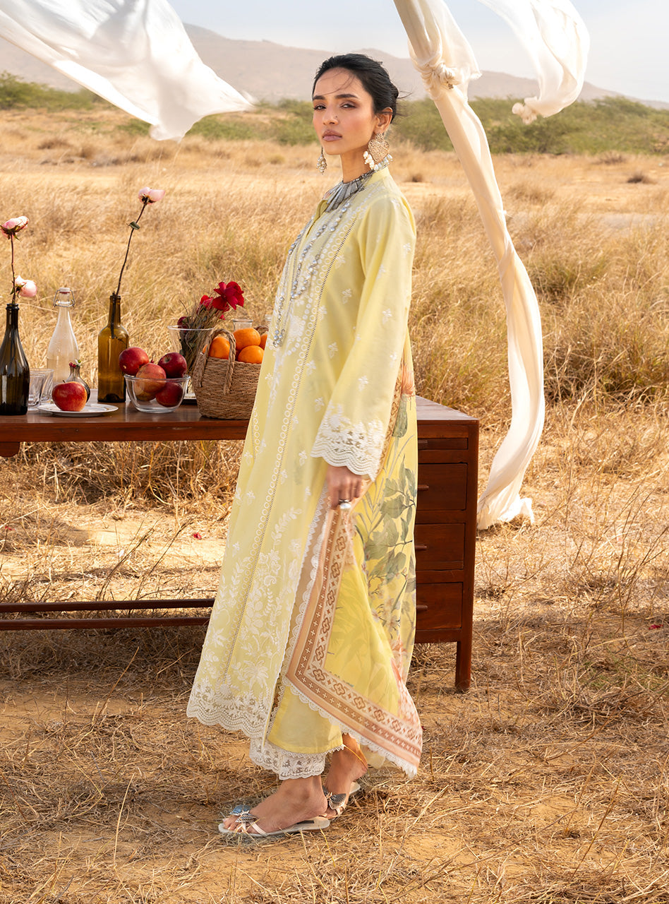 Zainab Chottani | Spring Summer Lawn 26 | Mahyr 04 by Zainab Chottani - Designer Dress - Type : Luxury Dress - Available at Libayah - 100% Original