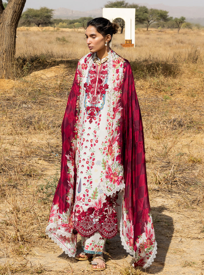 Zainab Chottani | Spring Summer Lawn 26 | Rivya 14 by Zainab Chottani - Designer Dress - Type : Luxury Dress - Available at Libayah - 100% Original