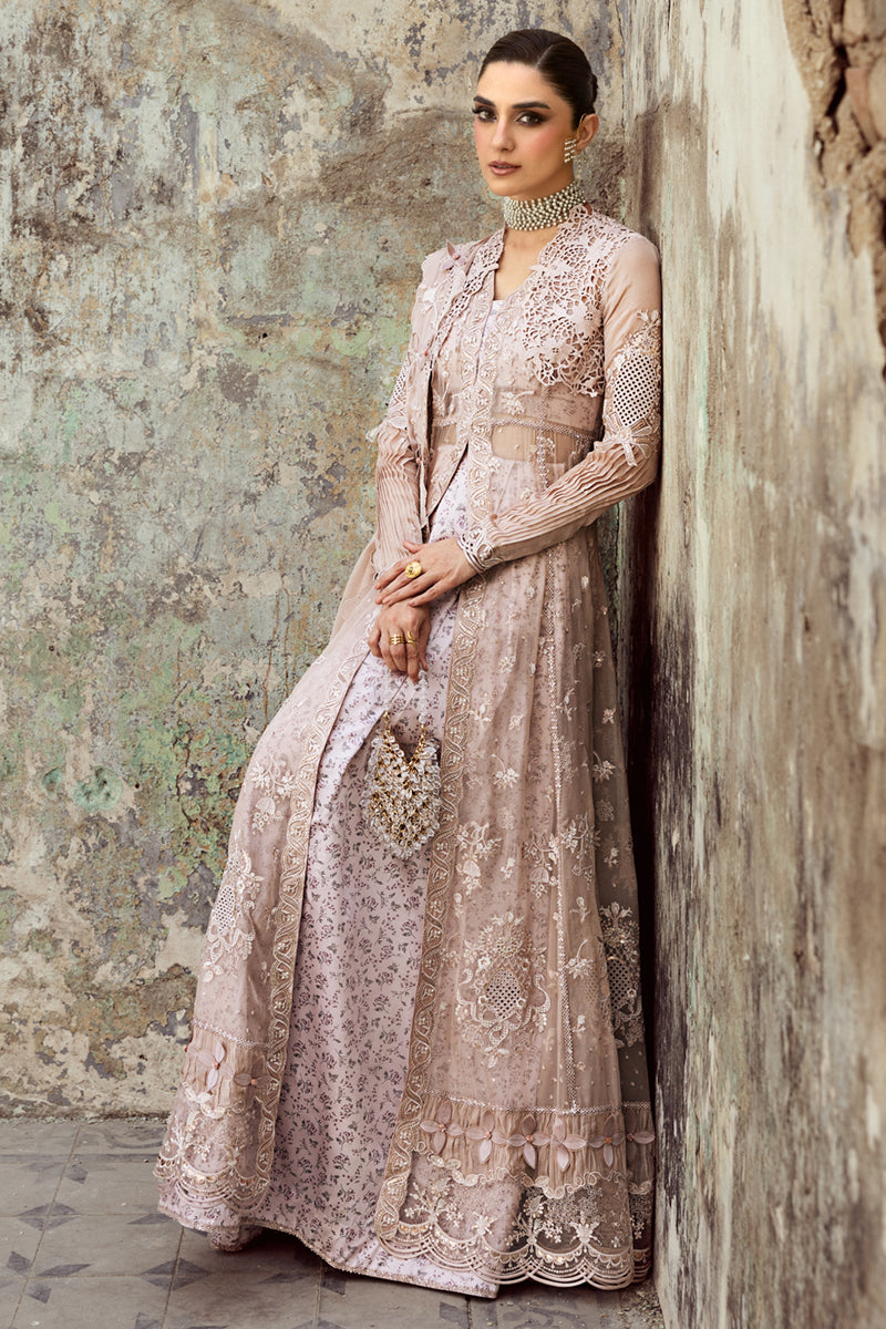 Qalamkar | Chiffon Edit | WC-01 AISLA by Qalamkar - Designer Dress  - Type : Ladies Clothes - Available at Libayah - 100% Original 